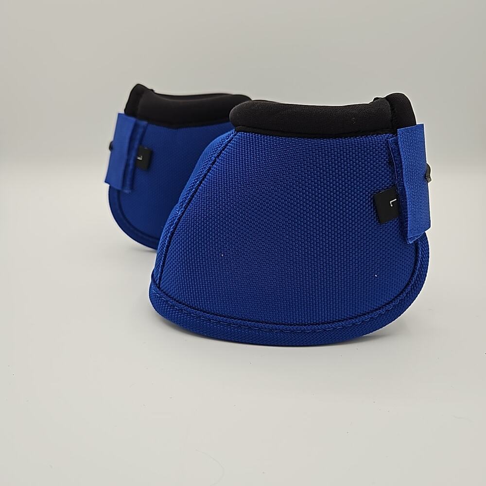 No Turn Ballistic Bell Boots Blue Size Large by Jeffers Equine - Picture 2 of 3